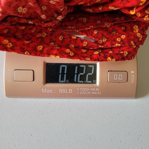 Handmade Floral Pinafore Apron Yellow Ditsy Floral Cottage Country Prairie - Picture 11 of 11